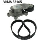 SKF Keilrippenriemensatz VKMA 33165