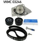 SKF Wasserpumpe + Zahnriemensatz VKMC 03246