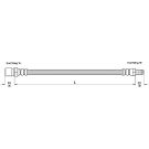 Metzger Bremsschlauch 4111112