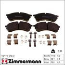 Zimmermann Bremsbelagsatz, Scheibenbremse 22178.210.2
