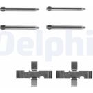 Delphi Zubehörsatz, Scheibenbremsbelag LX0095