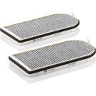 MANN-FILTER CUK 3642-2 Innenraumfilter, Aktivkohlefilter