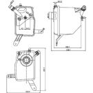 Ausgleichsbehälter, Kühlmittel CRT 205 000S