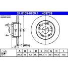 Bremsscheibe 24.0109-0709.1