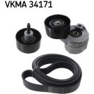 Keilrippenriemensatz VKMA 34171 Keilrippenriemensatz VKMA 34171