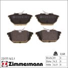 Zimmermann Bremsbelagsatz, Scheibenbremse 23177.145.1