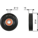 Gates Spannrolle, Keilrippenriemen DriveAlign™ T39177