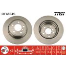 Bremsscheibe TRW SINGLE DF4854S