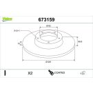 Bremsscheibe 673159