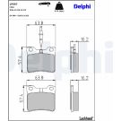 Bremsbelagsatz, Scheibenbremse LP667 Bremsbelagsatz, Scheibenbremse LP667