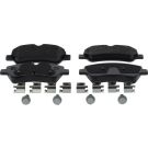 BOSCH Bremsbelagsatz, Scheibenbremse 0 986 494 796