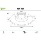 Bremsscheibe 186807