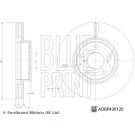 Blue Print Bremsscheibe ADBP430120 Blue Print Bremsscheibe ADBP430120