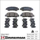 Zimmermann Bremsbelagsatz, Scheibenbremse 20949.160.1