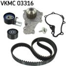SKF Wasserpumpe + Zahnriemensatz VKMC 03316