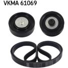 SKF Keilrippenriemensatz VKMA 61069