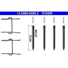 ATE Zubehörsatz, Scheibenbremsbelag 13.0460-0409.2