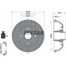 Textar Bremstrommel 94024100