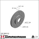 Bremsscheibe 320.3803.52
