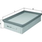 Knecht Luftfilter LX 3579