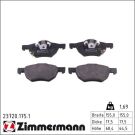Zimmermann Bremsbelagsatz, Scheibenbremse 23720.175.1