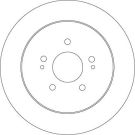 TRW Bremsscheibe DF6909 TRW Bremsscheibe DF6909