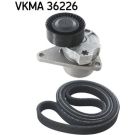 SKF Keilrippenriemensatz VKMA 36226