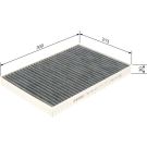 Filter, Innenraumluft 1 987 435 577 Filter, Innenraumluft 1 987 435 577