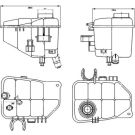 Ausgleichsbehälter, Kühlmittel CRT 126 000S