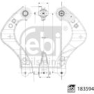 FEBI BILSTEIN 183594 Querlenker, Lenker, Radaufhängung