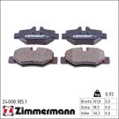 Zimmermann Bremsbelagsatz, Scheibenbremse 24008.185.1