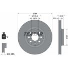 Textar Bremsscheibe PRO 92145803