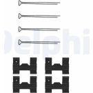 Delphi Zubehörsatz, Scheibenbremsbelag LX0023