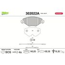Valeo Bremsbelagsatz, Scheibenbremse EXPERT 302022A