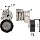 Spannrolle, Keilrippenriemen T39115 Spannrolle, Keilrippenriemen T39115