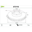 Bremsscheibe 673118