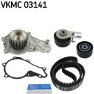 SKF Wasserpumpe + Zahnriemensatz VKMC 03141