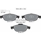 Bremsbelagsatz, Scheibenbremse 2314101