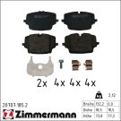 Bremsbelagsatz, Scheibenbremse 20707.185.2 Bremsbelagsatz, Scheibenbremse 20707.185.2