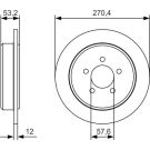 Bremsscheibe 0 986 479 A80