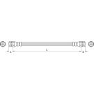 Metzger Bremsschlauch 4111524