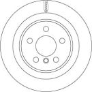 TRW Bremsscheibe DF6755