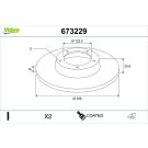 Bremsscheibe 673229
