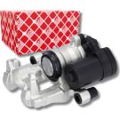 FEBI BILSTEIN 183229 Bremssattel Hinterachse links mit Motor für elektrische Parkbremse, Gusseisen