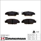 Zimmermann Bremsbelagsatz, Scheibenbremse 22332.145.1