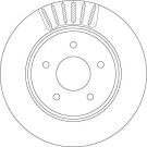 TRW Bremsscheibe DF6789