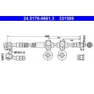 Bremsschlauch 24.5176-0661.3