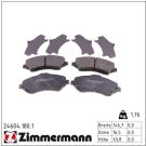 Zimmermann Bremsbelagsatz, Scheibenbremse 24604.180.1