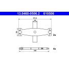 ATE Zubehörsatz, Scheibenbremsbelag 13.0460-0506.2