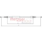 Metzger Seilzug, Feststellbremse 10.4713